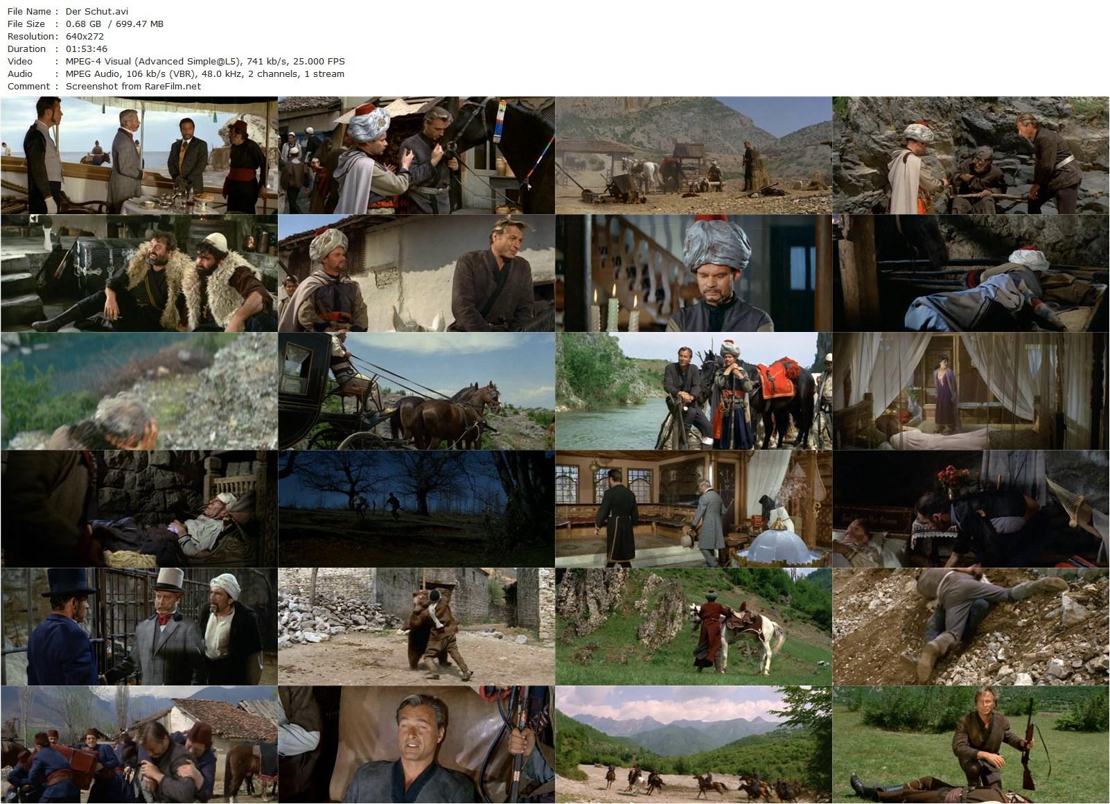 The Yellow One / Der Schut (1964) Robert Siodmak, Lex Barker, Marie Versini, Ralf Wolter-poster