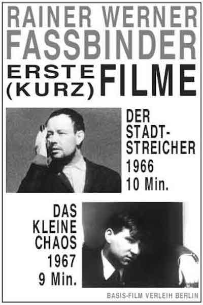Rainer Werner Fassbinder – Der Stadtstreicher AKA The City Tramp (1966)