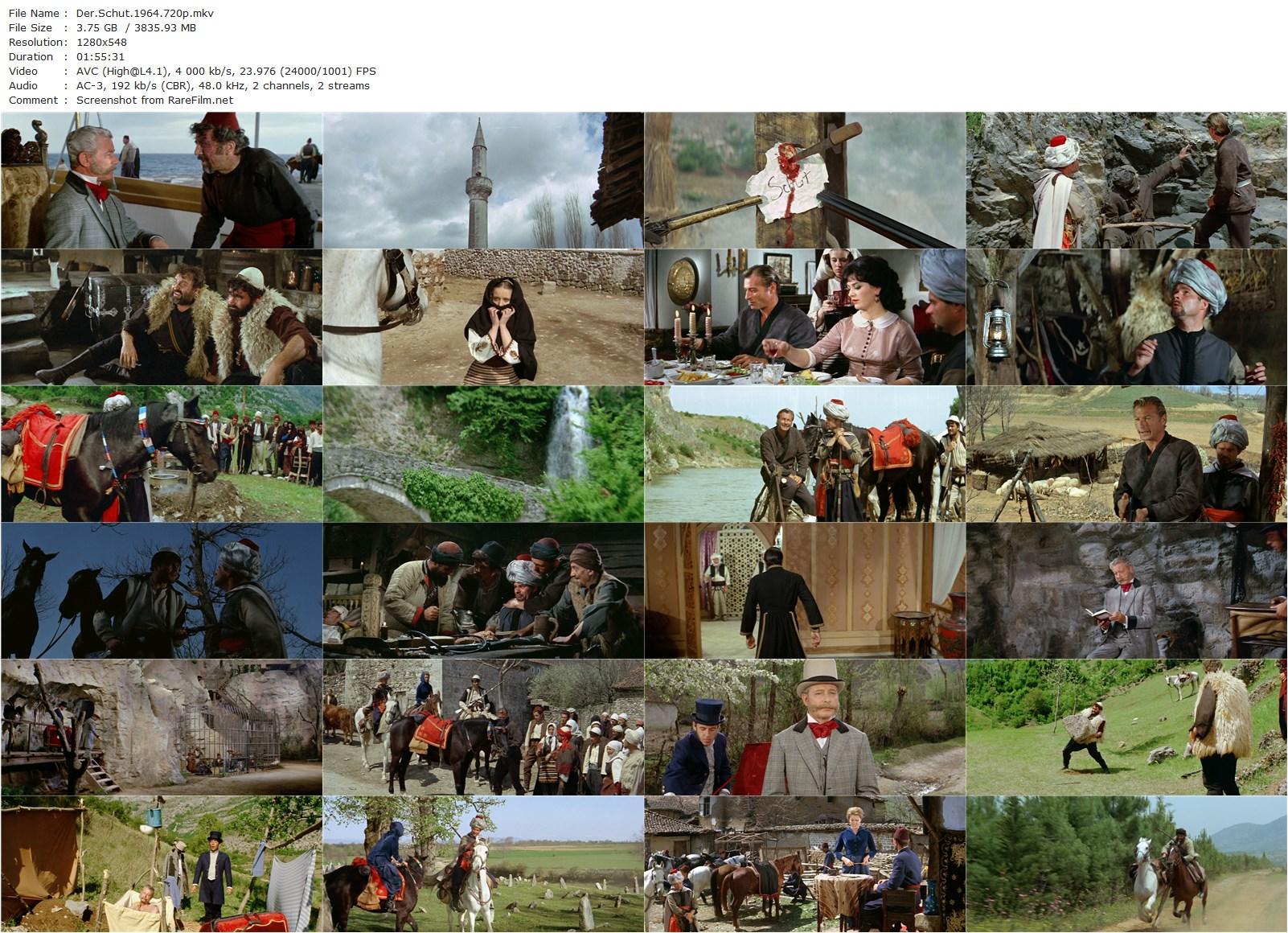 The Yellow One / Der Schut (1964) Robert Siodmak, Lex Barker, Marie Versini, Ralf Wolter-poster