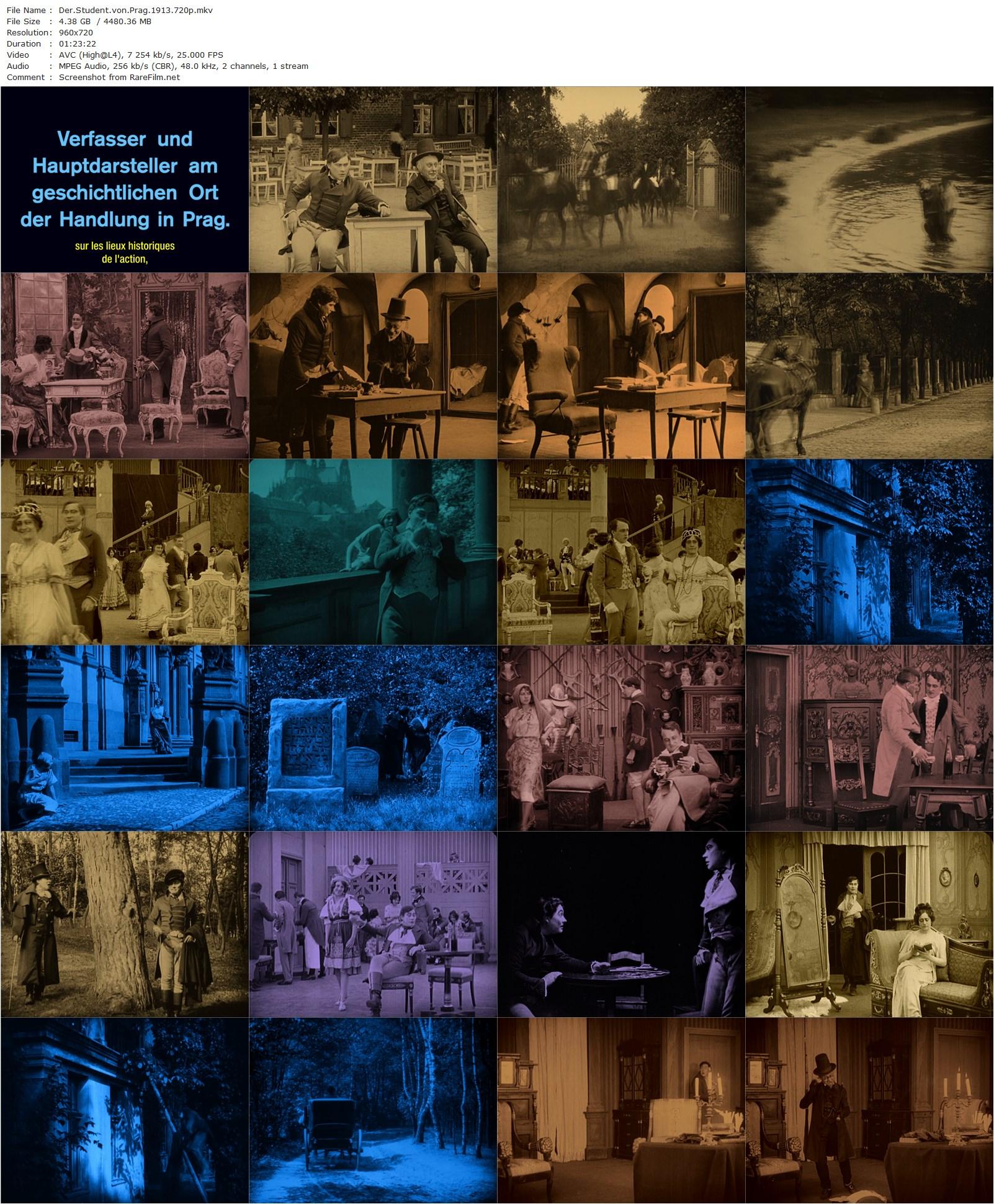 The Student of Prague (1913) Paul Wegener-poster