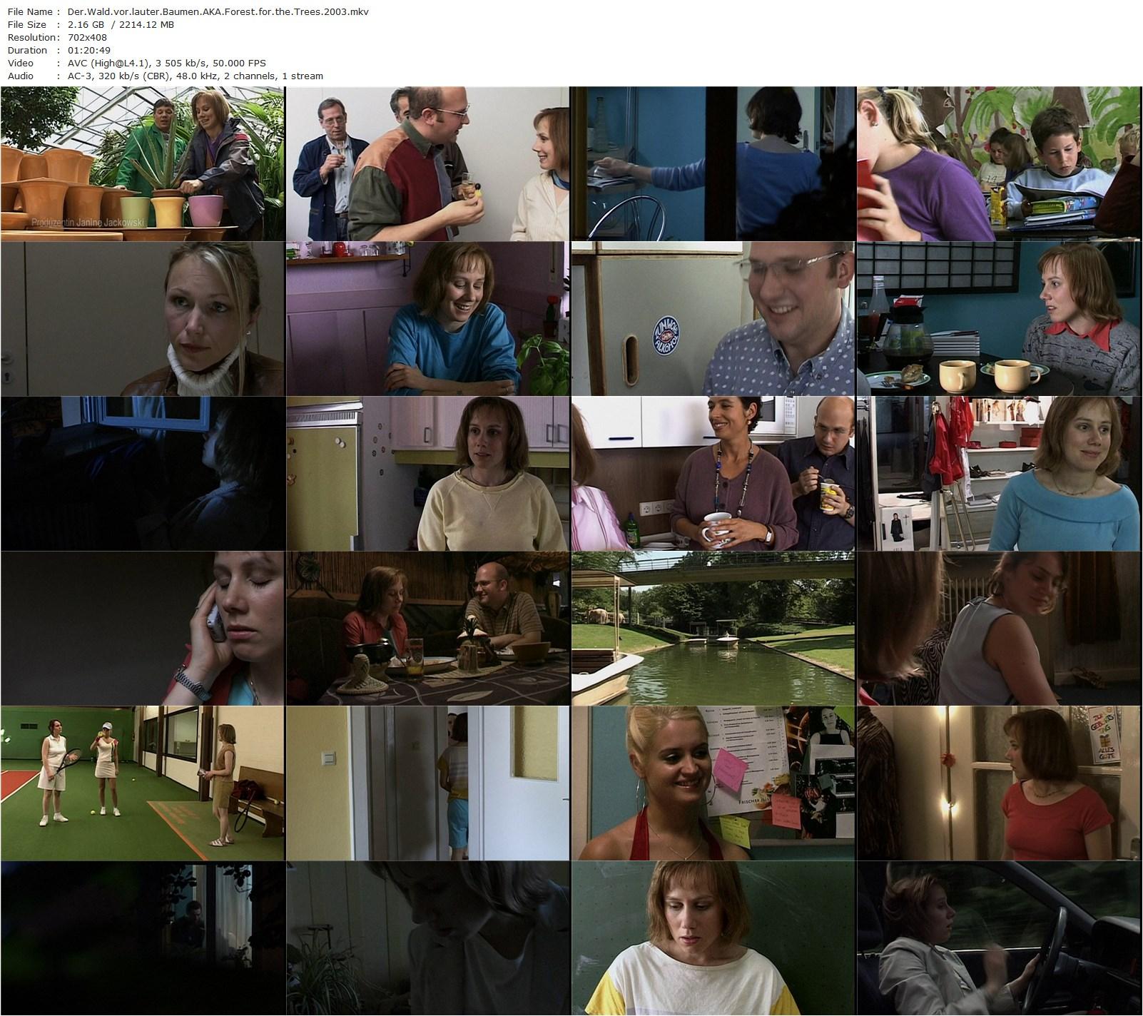 The Forest for the Trees / Der Wald vor lauter Bäumen (2003) Maren Ade, Eva Löbau, Daniela Holtz, Jan Neumann-poster