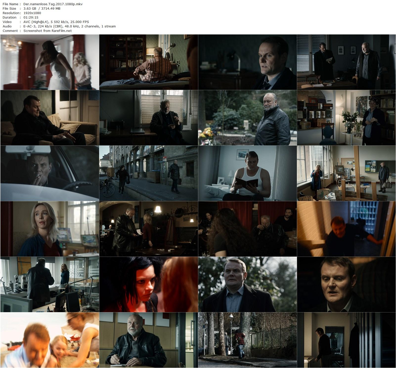 The Nameless Day / Der namenlose Tag (2017) Volker Schlöndorff, Thomas Thieme, Devid Striesow, Ursina Lardi-poster