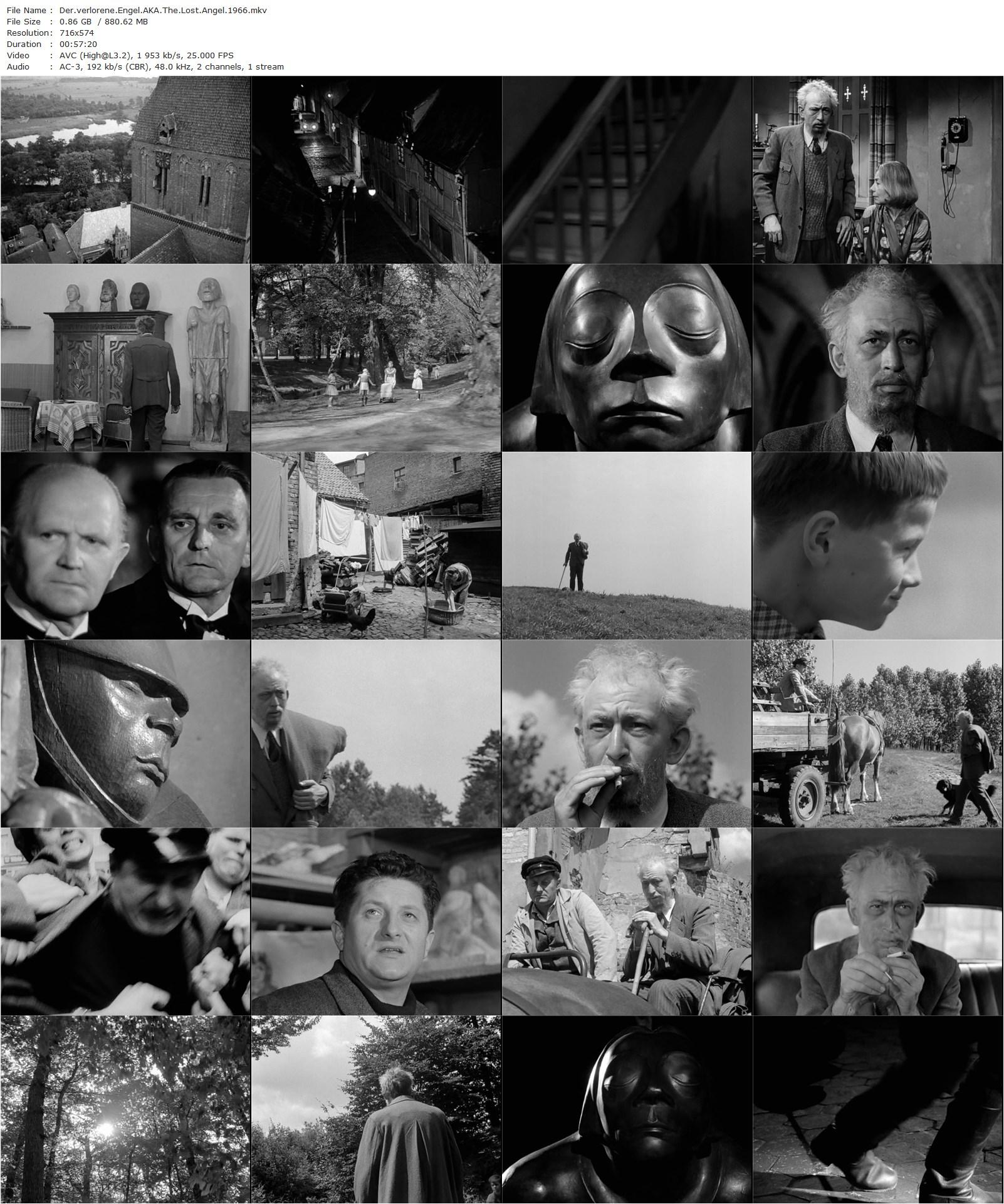 The Lost Angel / Der verlorene Engel (1971) Ralf Kirsten, Fred Düren, Erika Pelikowsky, Erik S. Klein-poster