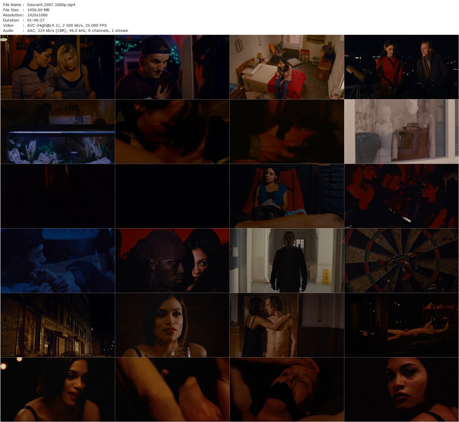 Descent (2007) Talia Lugacy, Rosario Dawson, Chad Faust, Marcus Patrick-poster