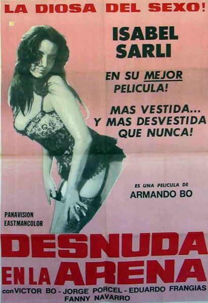 Desnuda en la arena (1969) Armando Bo, Isabel Sarli, Victor Bo, Jorge Porcel, Comedy, Erotic