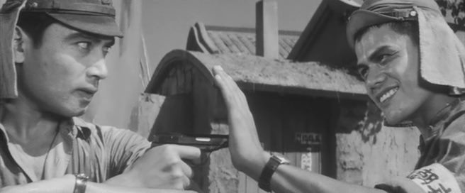 Dokuritsu gurentai / Desperate Outpost (1959) Kihachi Okamoto, Makoto Satô, Izumi Yukimura, Misa Uehara, Drama, War, Action-poster