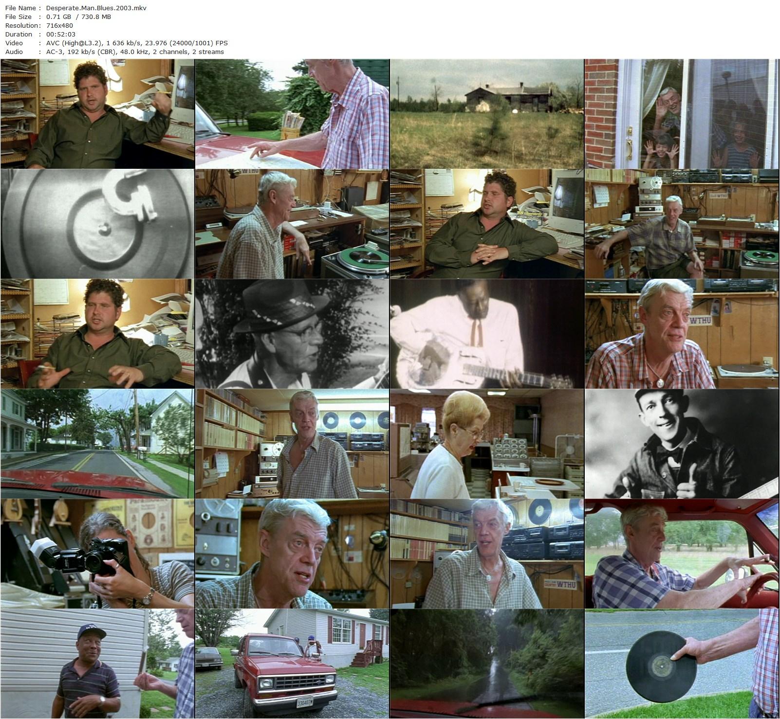 Desperate Man Blues (2003) Edward Gillan, Joe Bussard, Susannah Anderson, Barbara Brown-poster