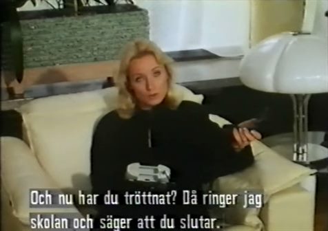 Destroying Angel (1990) Arne Mattsson, Debra Beaumont, Norman Bowler, Fiona Curzon, Comedy-poster