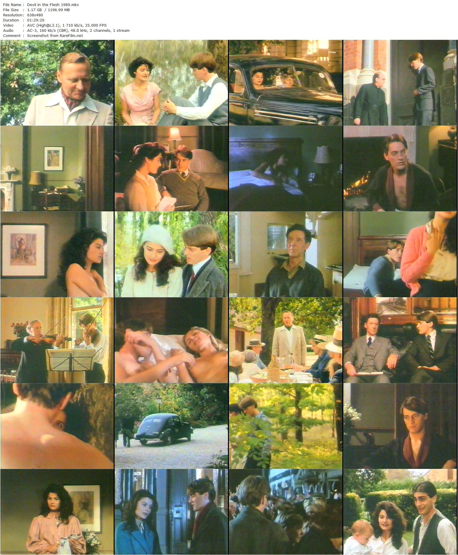 Devil in the Flesh (1986) Scott Murray, Katia Caballero, Keith Smith, John Morris-poster