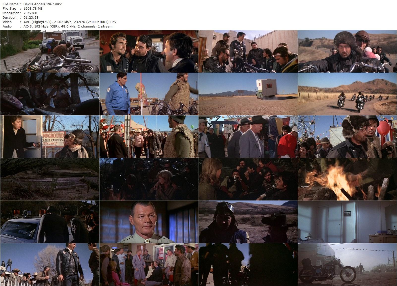 Devil’s Angels (1967) Daniel Haller, John Cassavetes, Beverly Adams, Mimsy Farmer-poster