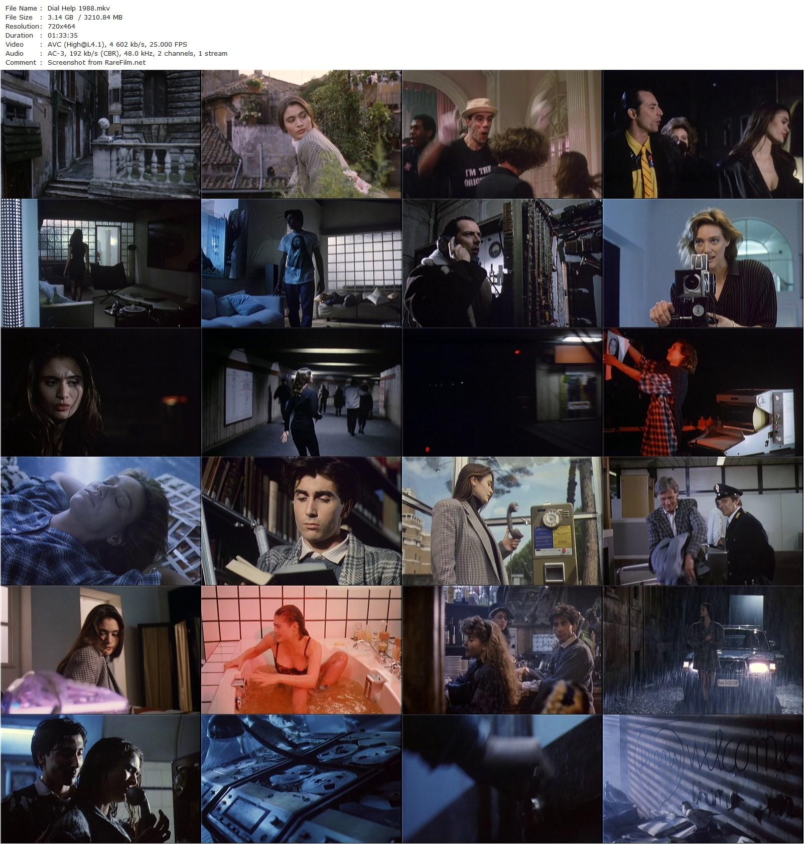 Minaccia d’amore / Dial Help (1988)-poster