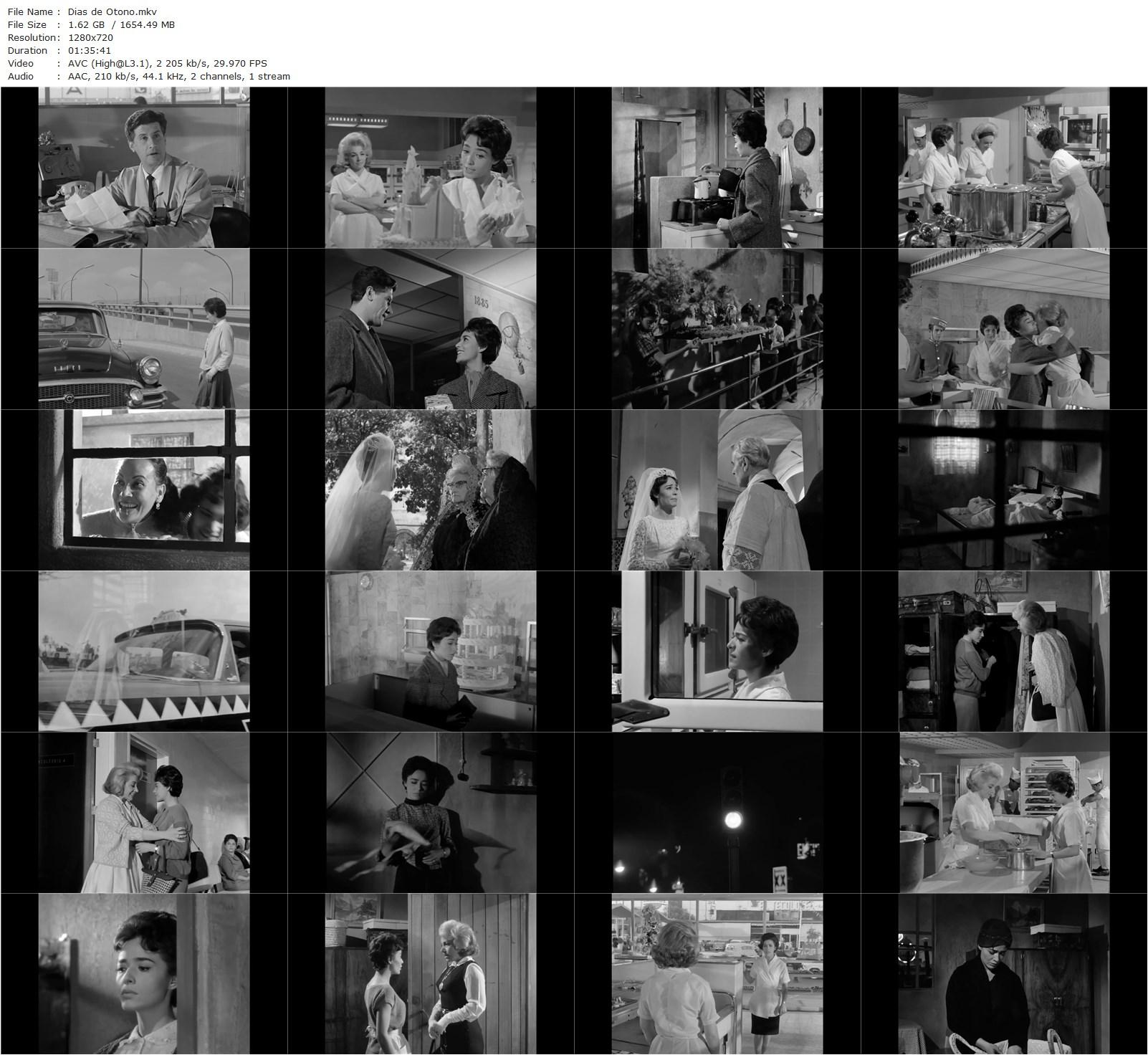 Autumn Days / Días de otoño (1963) Roberto Gavaldón, Pina Pellicer, Ignacio López Tarso, Adriana Roel-poster