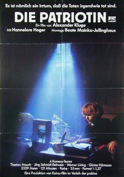 The Patriotic Woman (1979) Alexander Kluge, Hannelore Hoger, Dieter Mainka, Alfred Edel