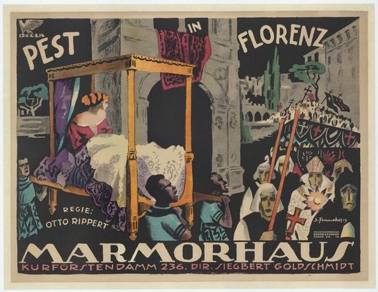 The Plague in Florence / Die Pest in Florenz (1919) Otto Rippert, Theodor Becker, Karl Bernhard, Julietta Brandt