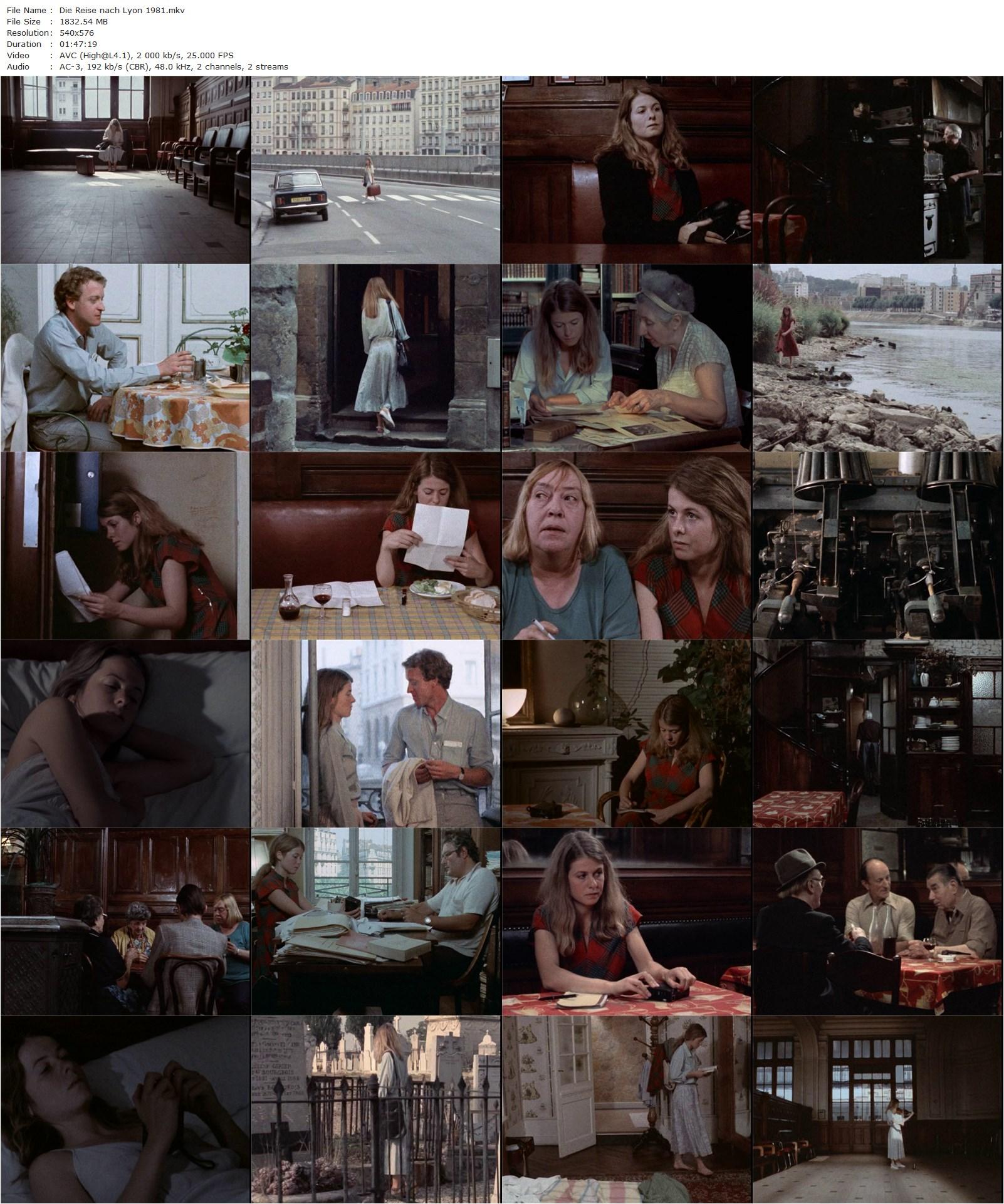 Blind Spot AKA Die Reise nach Lyon (1981) Claudia von Alemann, Rebecca Pauly, Denise Péron, Jean Badin-poster