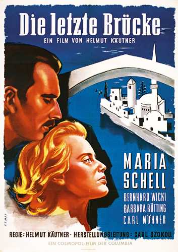 The Last Bridge AKA Die letzte Brücke (1954) Helmut Käutner, Maria Schell, Bernhard Wicki, Barbara Rütting