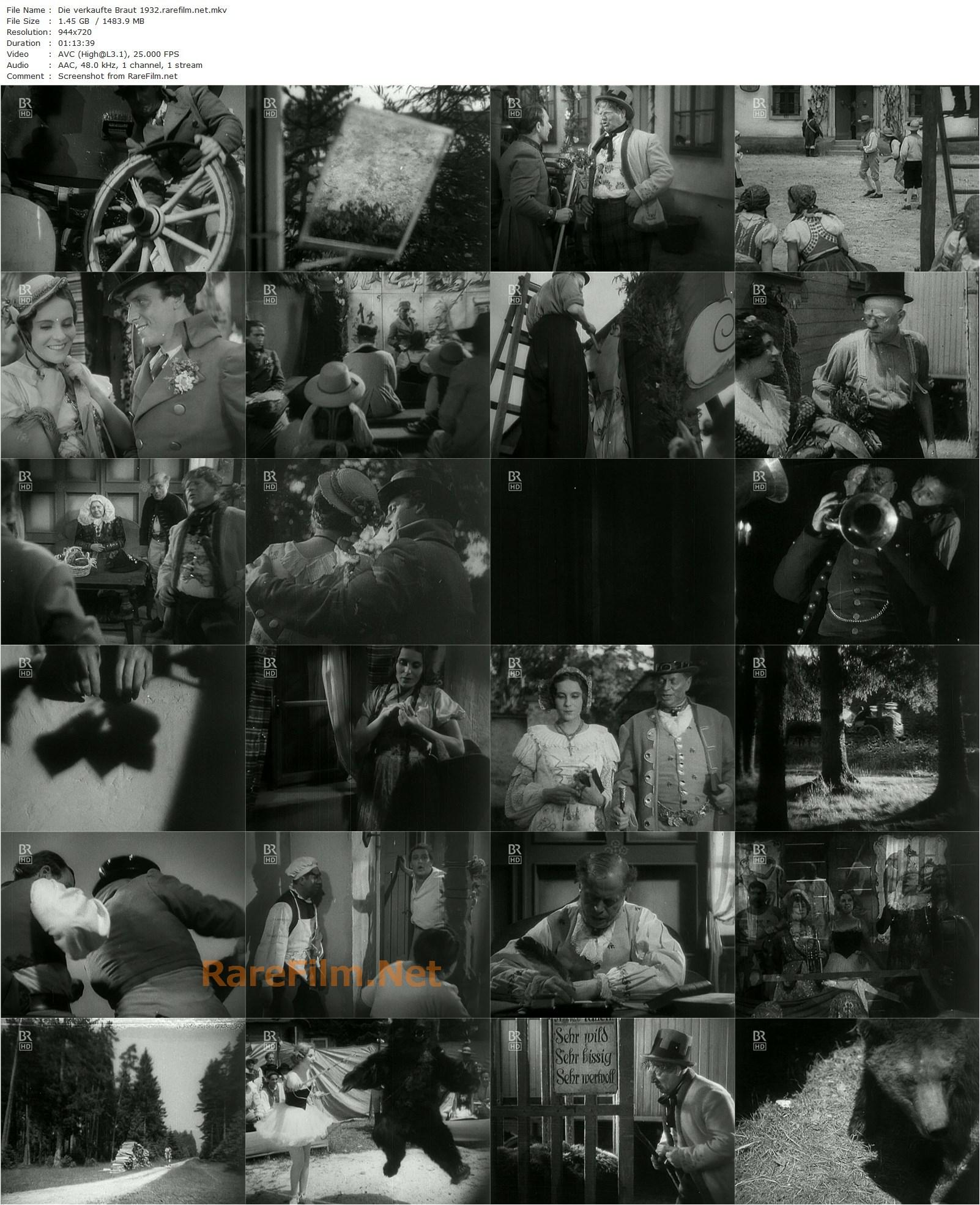 The Bartered Bride / Die verkaufte Braut (1932) Max Ophüls, Max Nadler, Jarmila Novotna, Otto Wernicke-poster