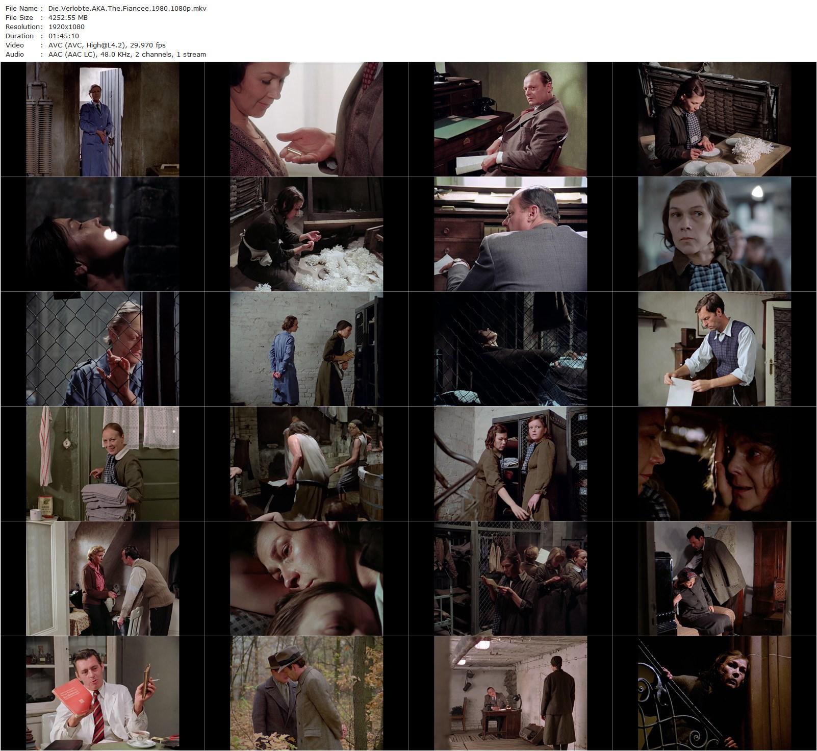 The Fiancee (1980) Günter Reisch, Günther Rücker, Jutta Wachowiak, Regimantas Adomaitis, Slávka Budínová-poster