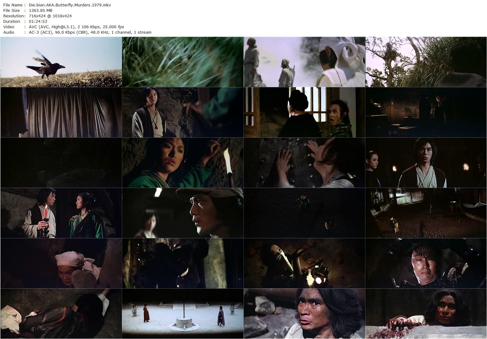 The Butterfly Murders (1979) Hark Tsui, Siu-Ming Lau, Michelle Yim, Shu Tong Wong-poster