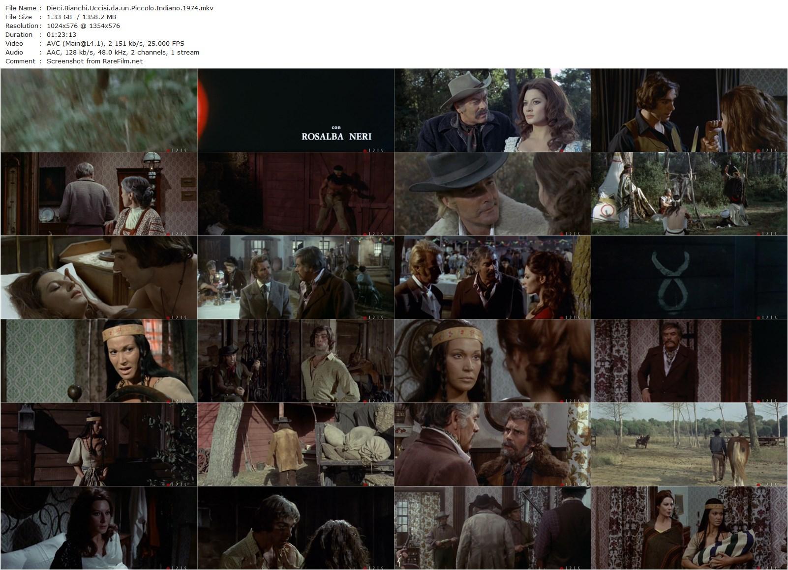 Blood River / Dieci bianchi uccisi da un piccolo indiano (1974) Gianfranco Baldanello, Fabio Testi, John Ireland, Rosalba Neri-poster