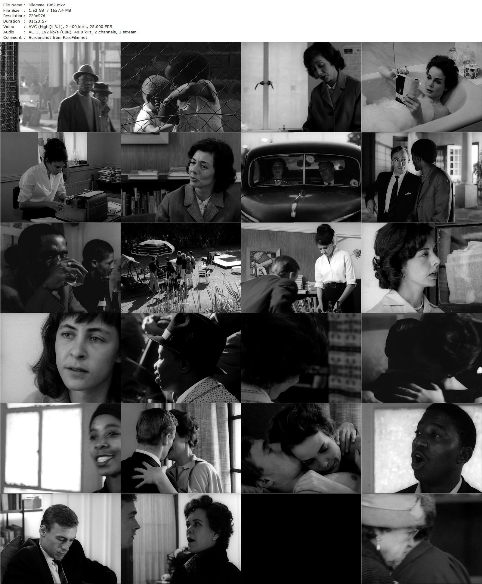 Dilemma (1962) Henning Carlsen, Ivan Jackson-poster