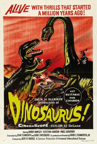 Dinosaurus! (1960) Irvin S. Yeaworth Jr., Ward Ramsey, Paul Lukather, Kristina Hanson