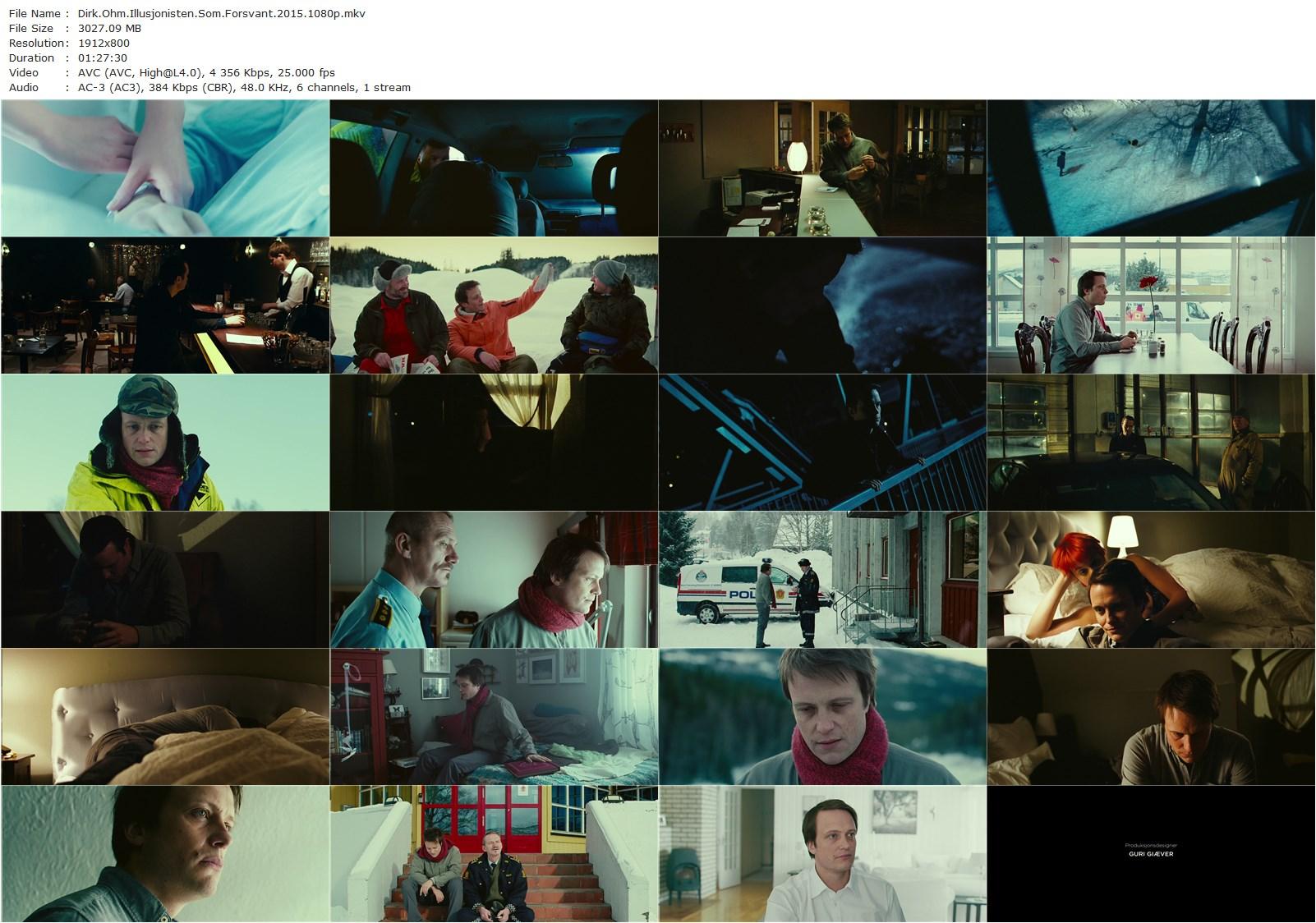 The Disappearing Illusionist / Dirk Ohm – Illusjonisten som forsvant (2015) Bobbie Peers, August Diehl, Sara Hjort Ditlevsen, Alexandra Rapaport-poster