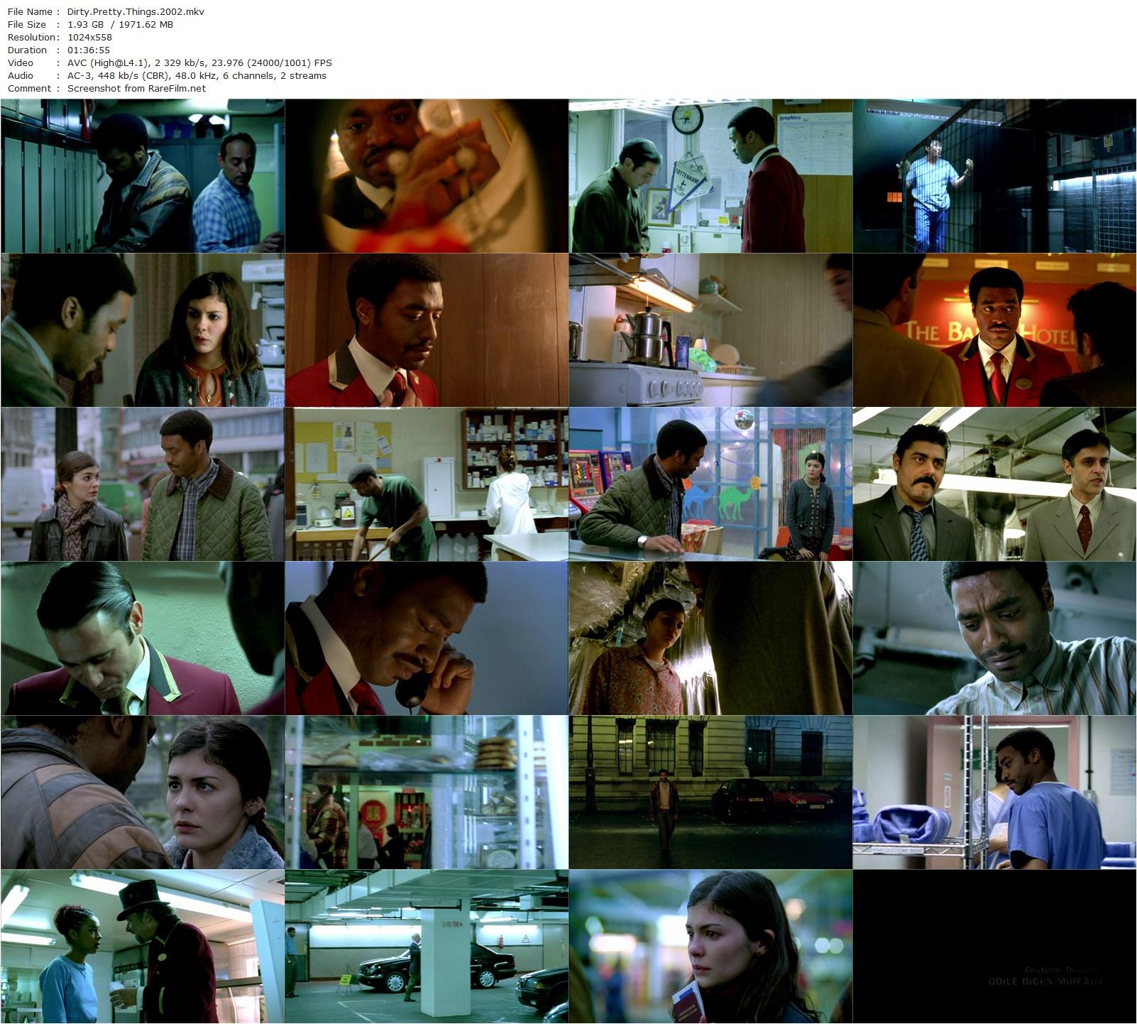 Dirty Pretty Things (2002) Stephen Frears-poster