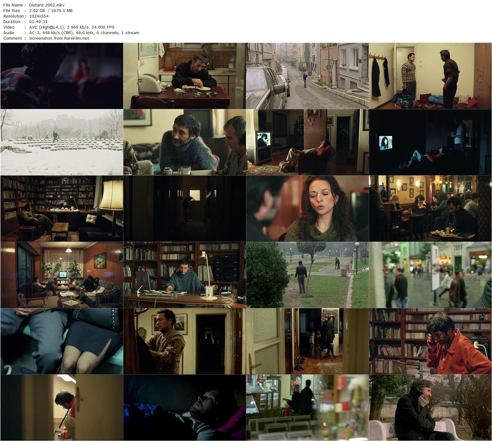 Distant (2002) Nuri Bilge Ceylan, Muzaffer Özdemir, Mehmet Emin Toprak, Zuhal Gencer-poster