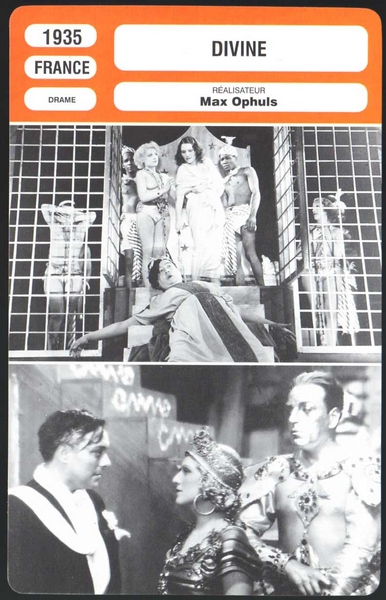 Divine (1935) Max Ophüls, Simone Berriau, George Rigaud, Gina Manès