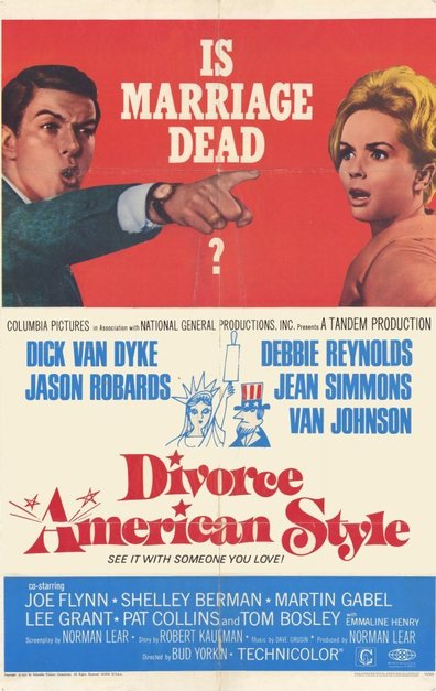 Divorce American Style (1967) Bud Yorkin, Dick Van Dyke, Debbie Reynolds, Jason Robards