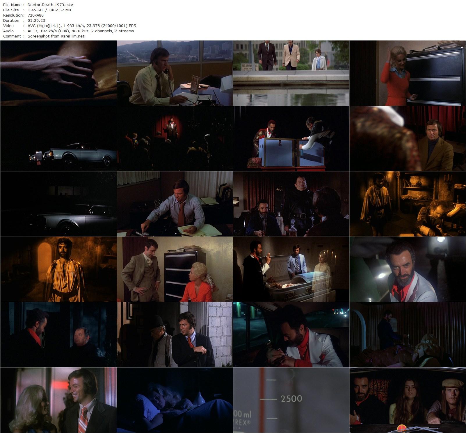 Doctor Death: Seeker of Souls (1973) Eddie Saeta, John Considine, Barry Coe, Cheryl Miller-poster