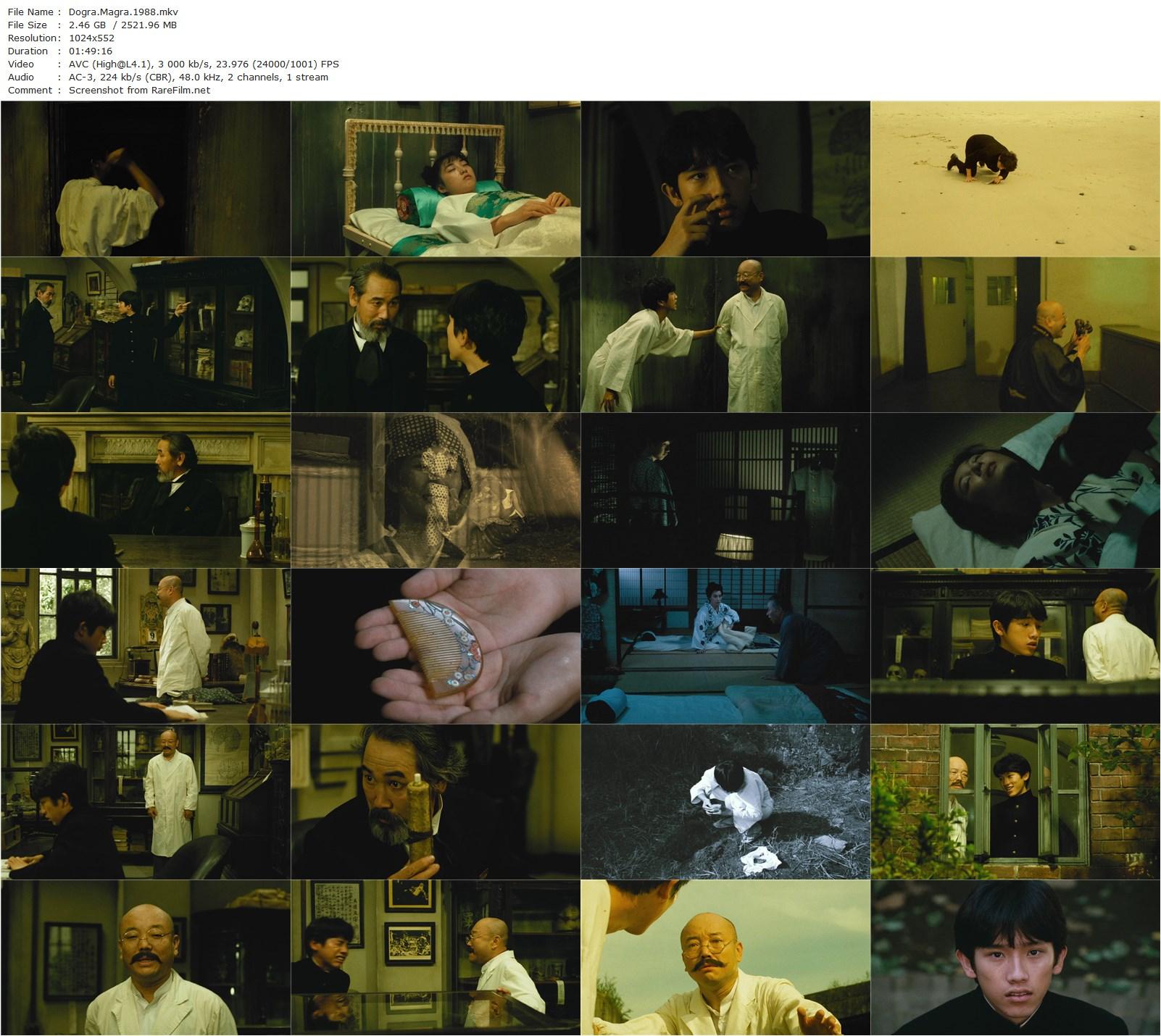 Dogra Magra / Dogura magura (1988) Toshio Matsumoto, Yôji Matsuda, Shijaku Katsura, Hideo Murota-poster