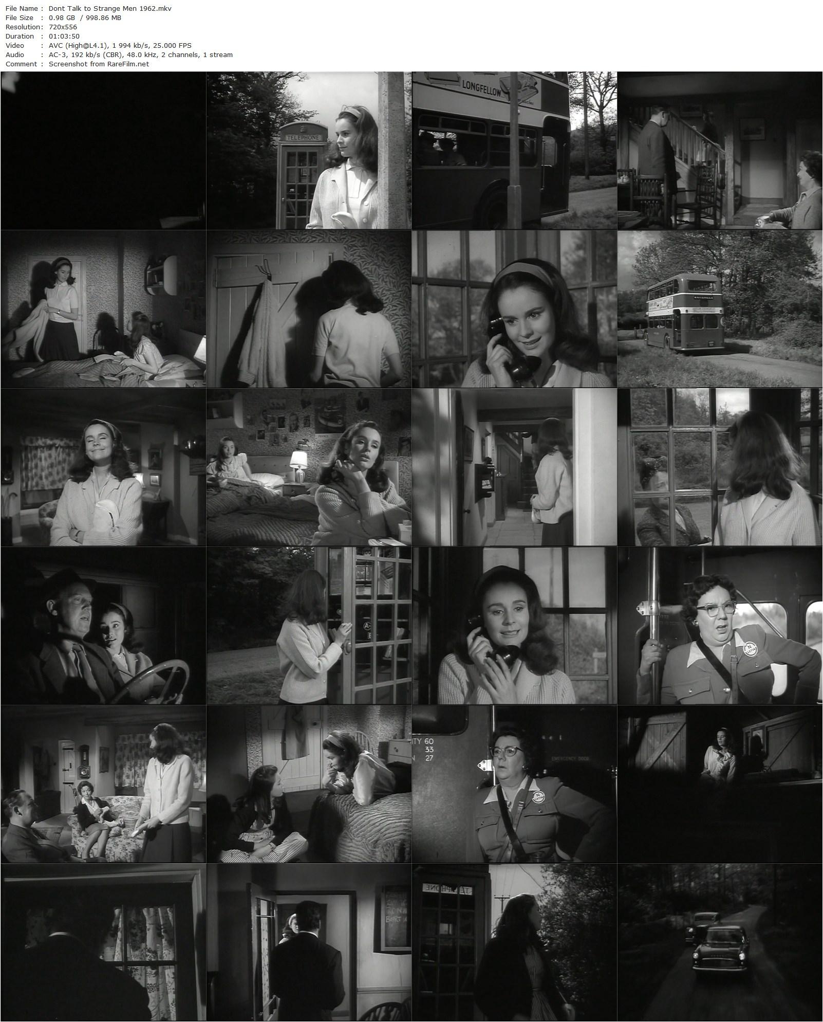 Don’t Talk to Strange Men (1962) Pat Jackson, Christina Gregg, Janina Faye, Cyril Raymond-poster