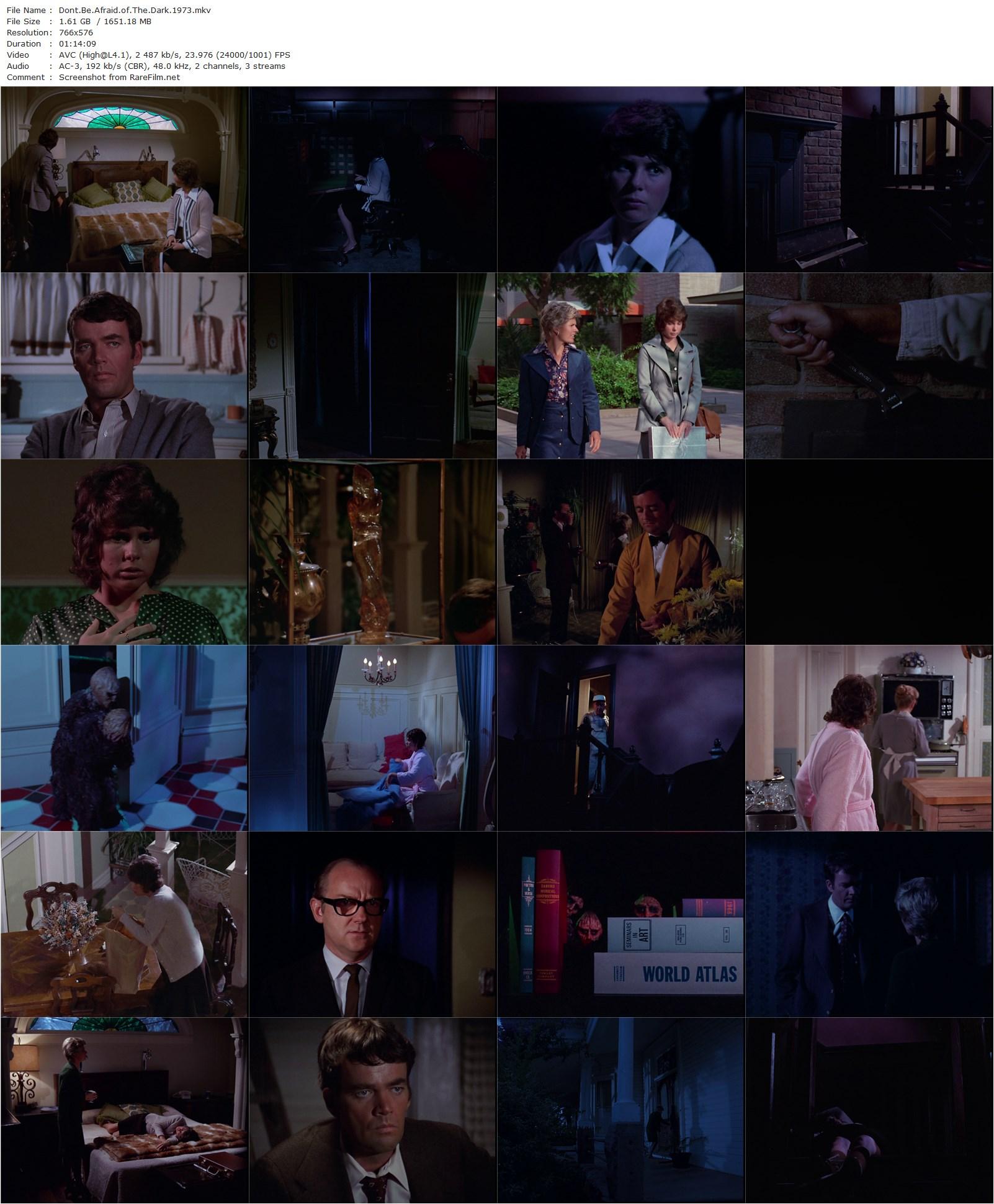 Don’t Be Afraid of the Dark (1973) John Newland, Kim Darby, Jim Hutton, Barbara Anderson-poster