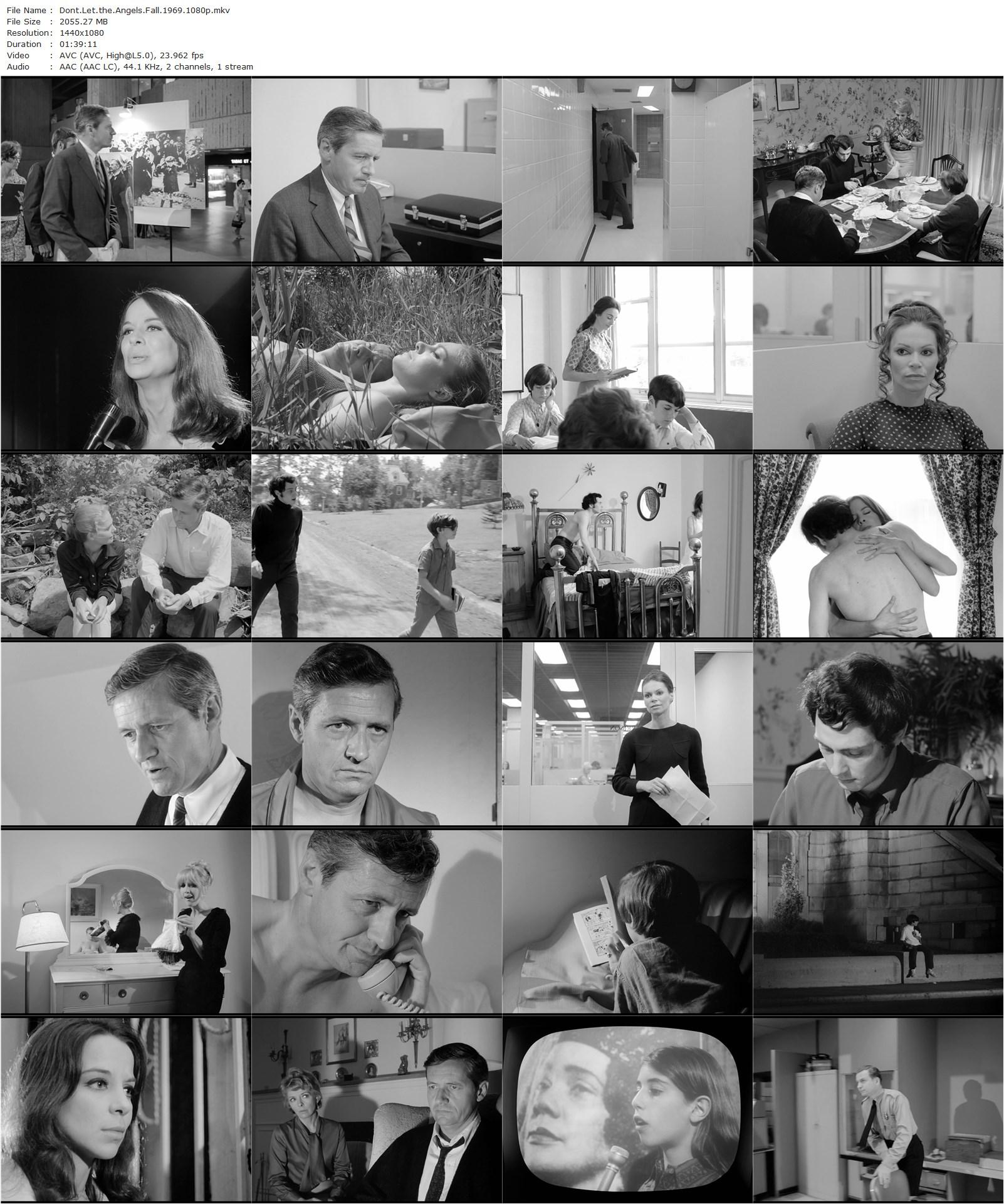 Don’t Let the Angels Fall (1969) George Kaczender, Arthur Hill, Sharon Acker, Charmion King-poster