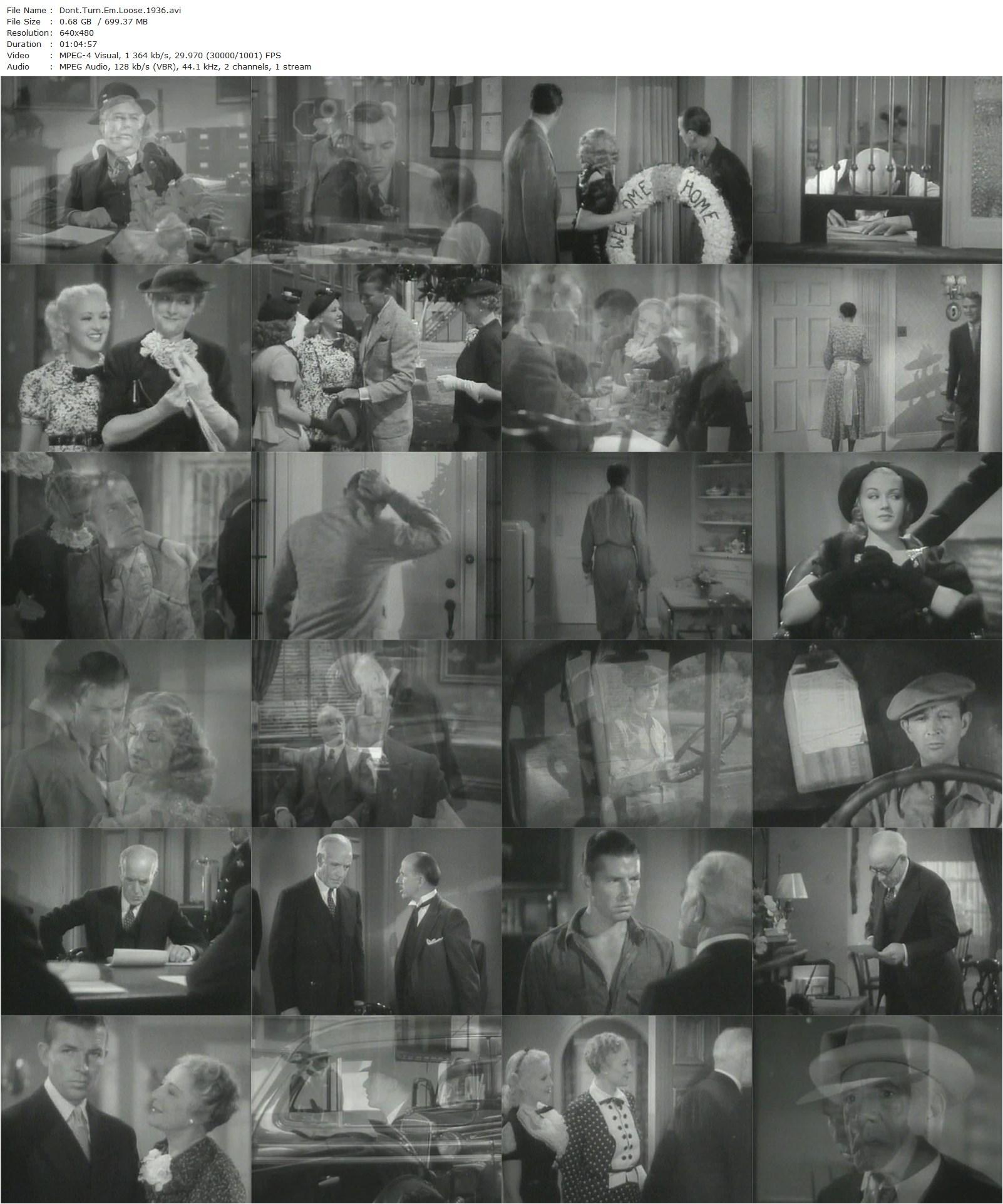 Don’t Turn ’em Loose (1936) Benjamin Stoloff, Lewis Stone-poster