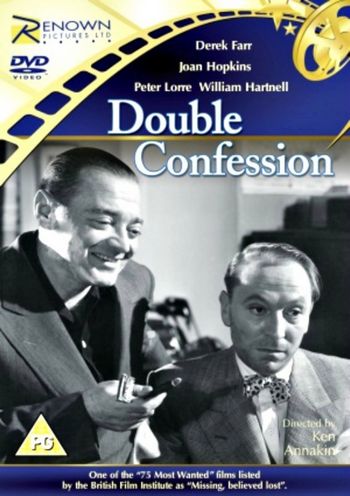 Double Confession (1950) Ken Annakin, Derek Farr, Joan Hopkins, Peter Lorre, Crime, Drama
