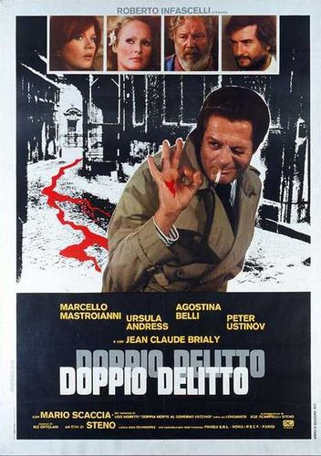 Double Murder / Doppio delitto (1977) Steno, Marcello Mastroianni, Agostina Belli, Ursula Andress