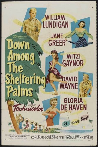 Down Among the Sheltering Palms (1952) Edmund Goulding, William Lundigan, Jane Greer, Mitzi Gaynor