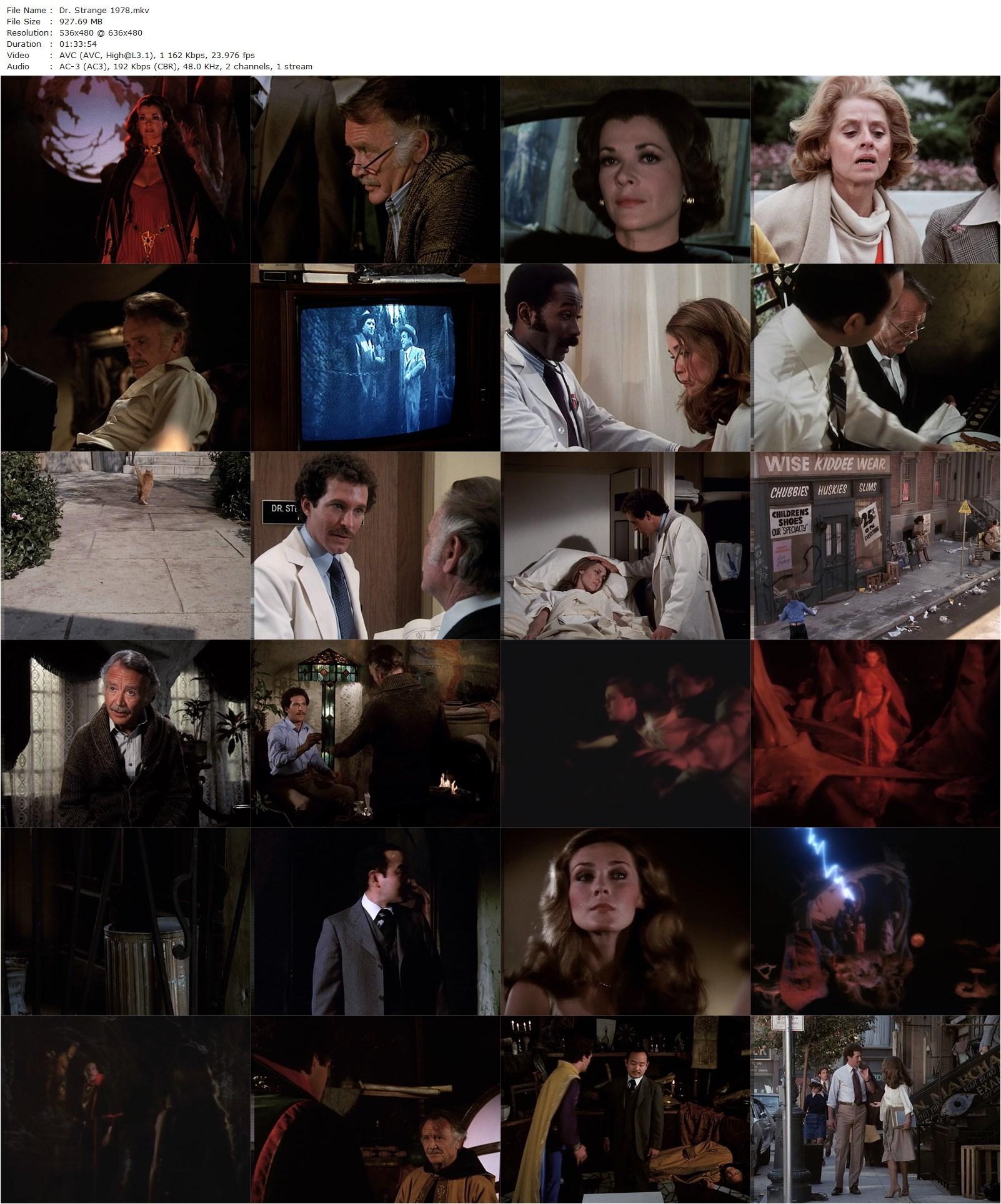 Dr. Strange (1978) Philip DeGuere Jr., Peter Hooten, Clyde Kusatsu, Jessica Walter-poster