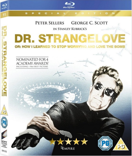 Dr. Strangelove or: How I Learned to Stop Worrying and Love the Bomb (1964) Stanley Kubrick, Peter Sellers, George C. Scott, Sterling Hayden, Comedy
