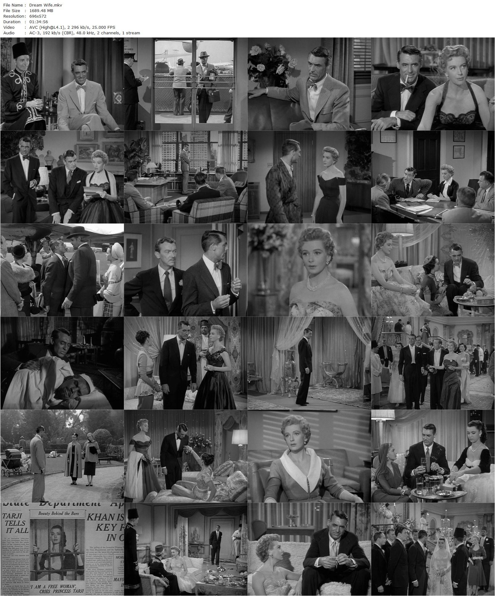 Dream Wife (1953) Sidney Sheldon, Cary Grant, Deborah Kerr, Walter Pidgeon-poster