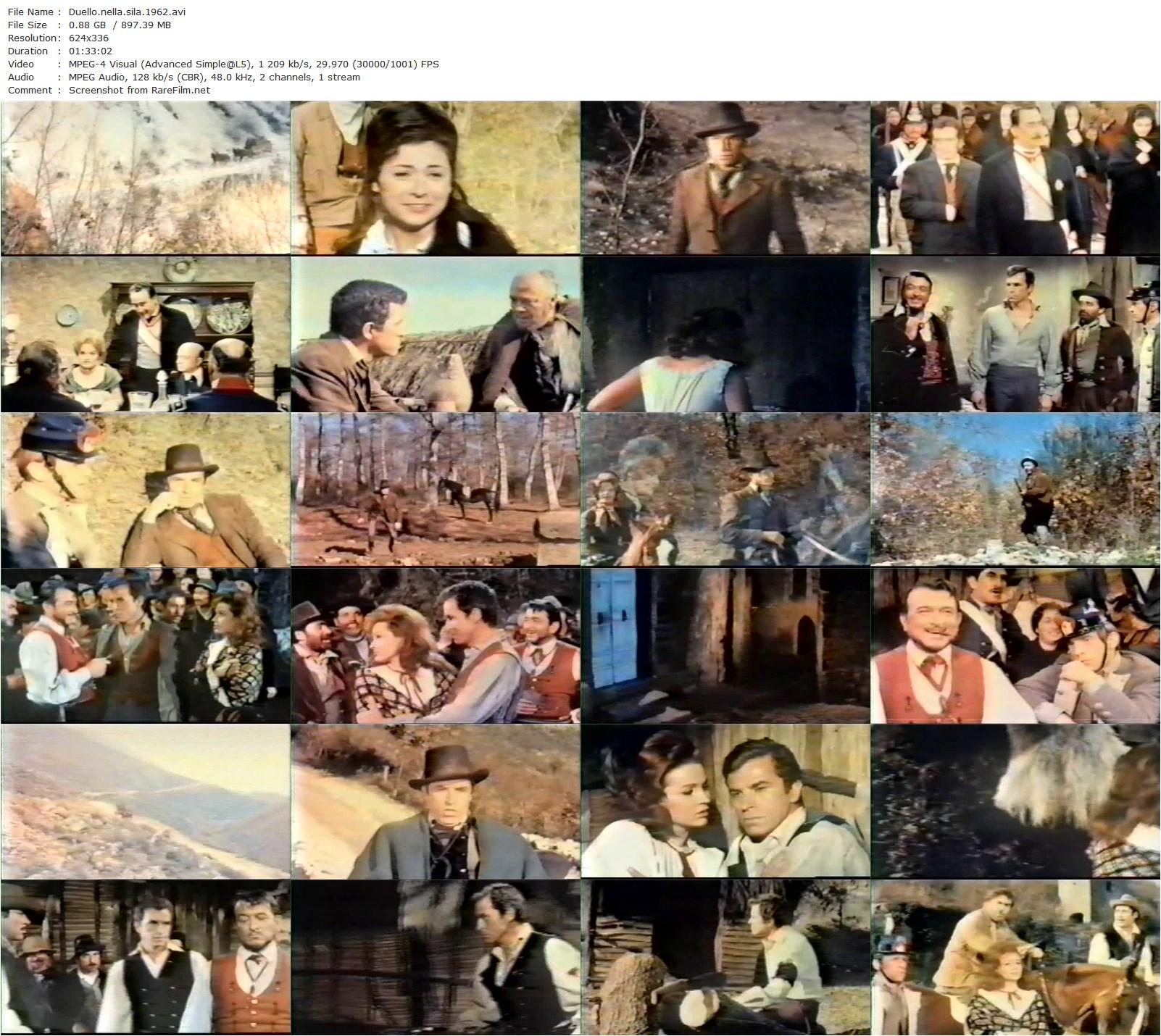 Duel of Fire / Duello nella Sila (1962) Umberto Lenzi-poster