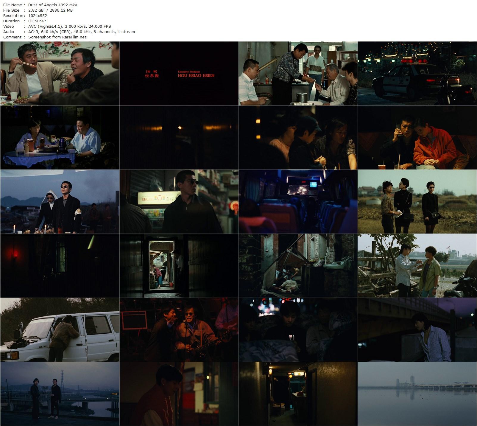 Dust of Angels (1992) Hsiao-Ming Hsu, Shih Chang-poster