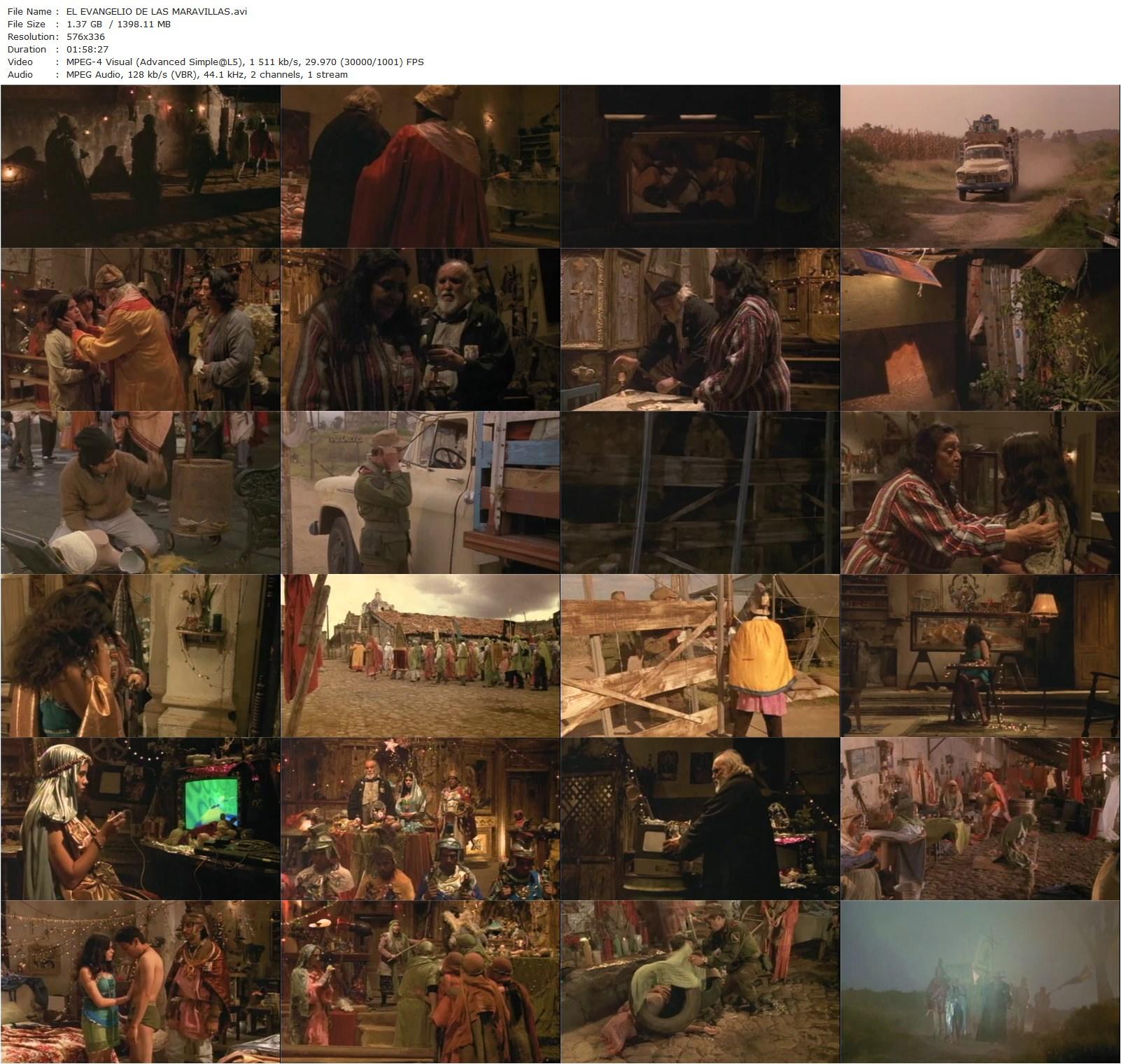 Divine / El evangelio de las maravillas (1998) Arturo Ripstein, Francisco Rabal, Katy Jurado, Edwarda Gurrola-poster