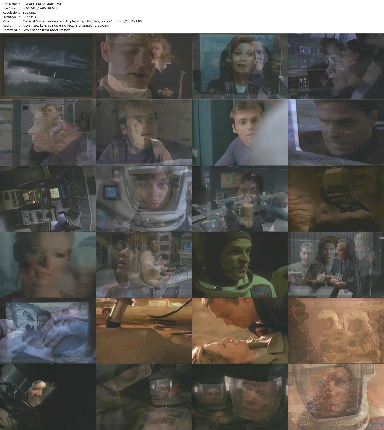 Escape from Mars (1999) Neill Fearnley-poster