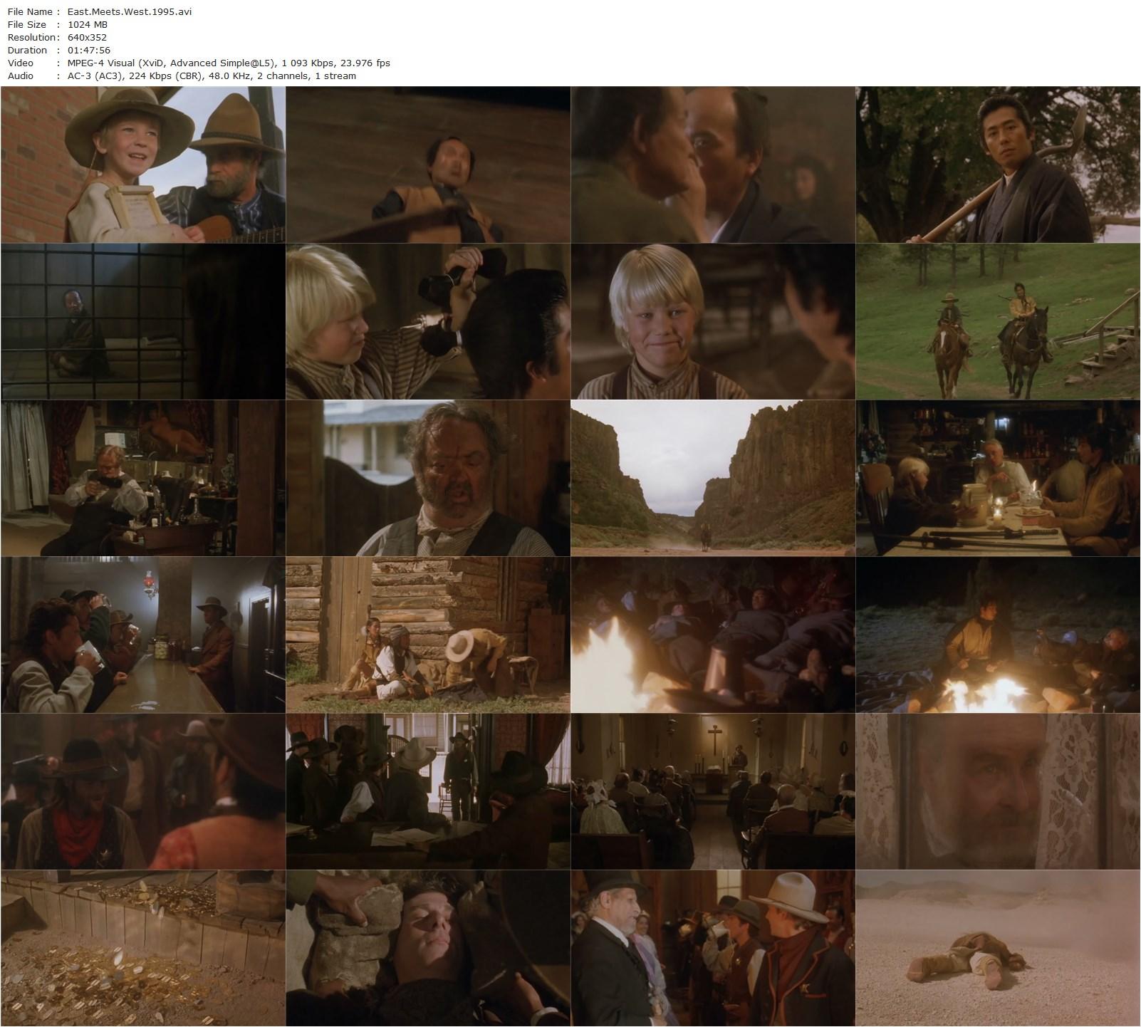 East Meets West (1995) Kihachi Okamoto-poster