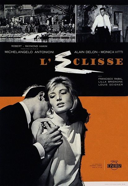 Eclipse (1962) Michelangelo Antonioni, Monica Vitti, Alain Delon, Francisco Rabal