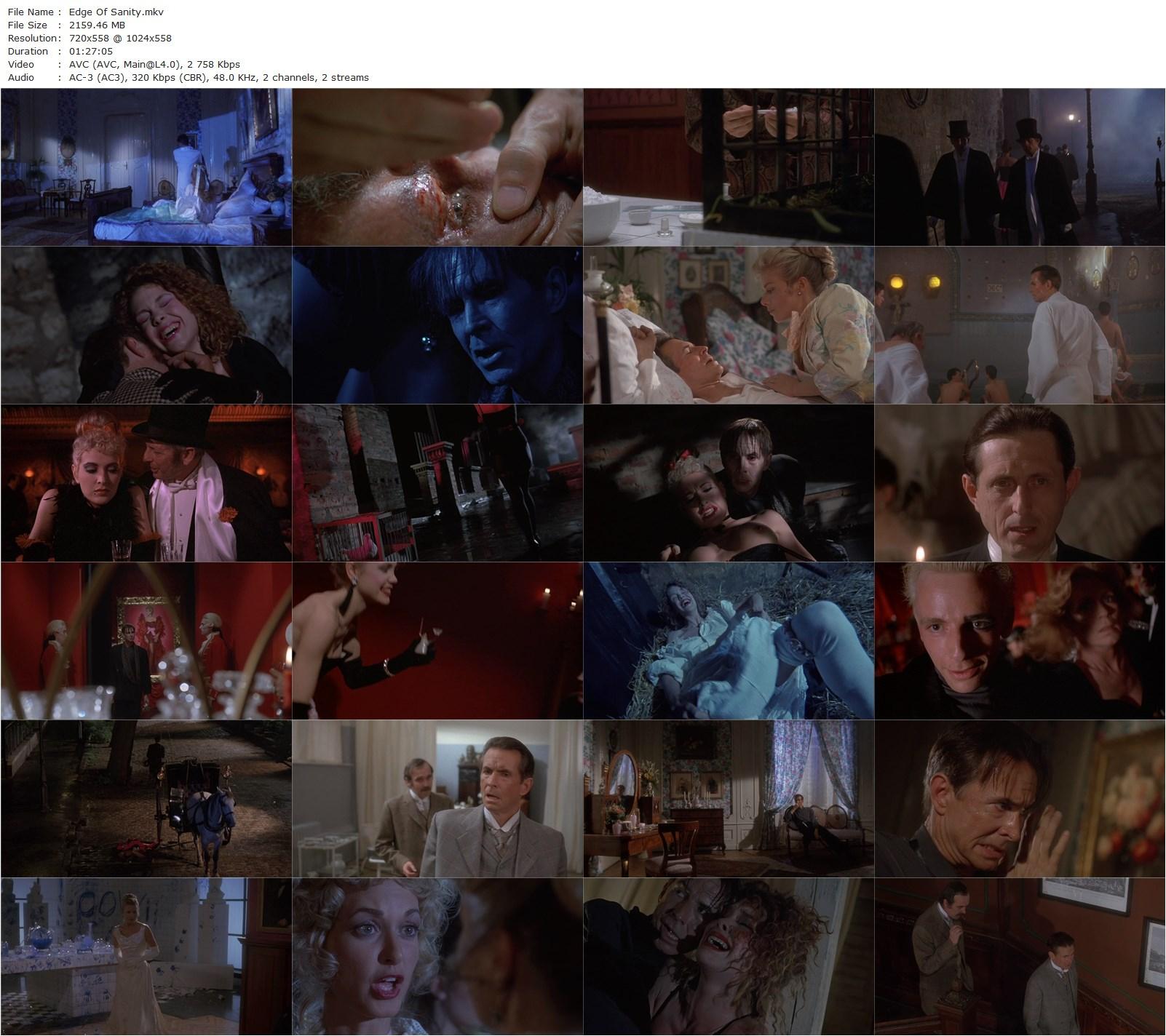 Edge of Sanity (1989) Gérard Kikoïne, Anthony Perkins, Glynis Barber, Sarah Maur Thorp-poster